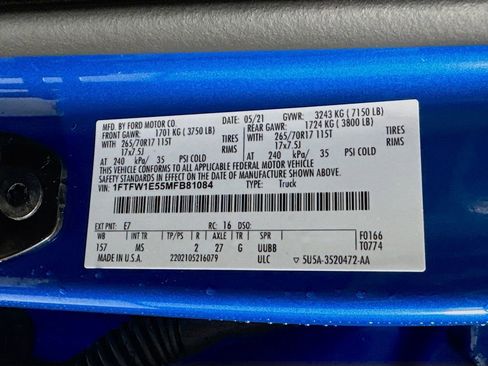 Used 2021 Ford F150 XLT w/ Equipment Group 301A Mid image 44