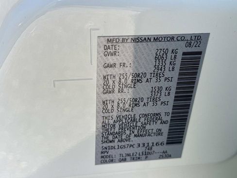 Used 2023 INFINITI QX60 Sensory image 42