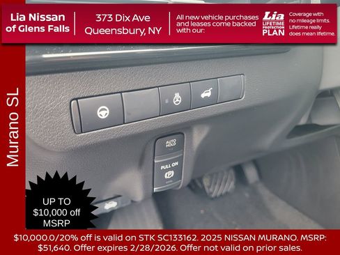 New 2025 Nissan Murano SL w/ Cargo Package image 16