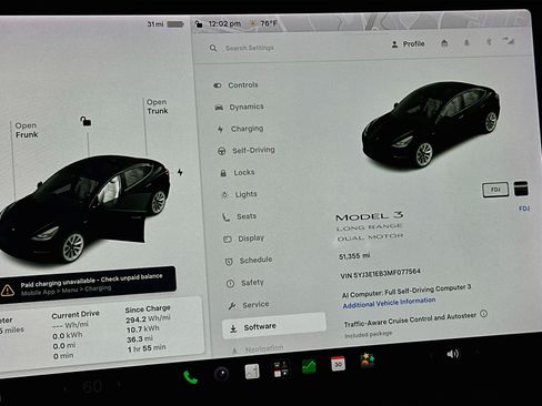 Used 2021 Tesla Model 3 Long Range AWD/4WD image 17