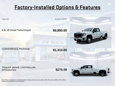 Used 2023 GMC Sierra 3500 Pro w/ Convenience Package AWD/4WD image 3