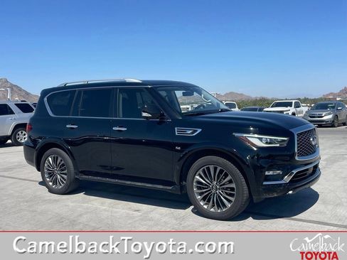 Used 2020 INFINITI QX80 Luxe w/ 22" Wheel Package RWD image 1
