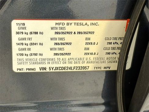 Used 2020 Tesla Model X Long Range image 25