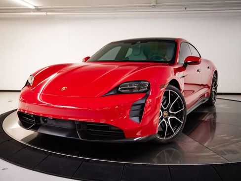 Certified 2022 Porsche Taycan Turbo S AWD/4WD image 1