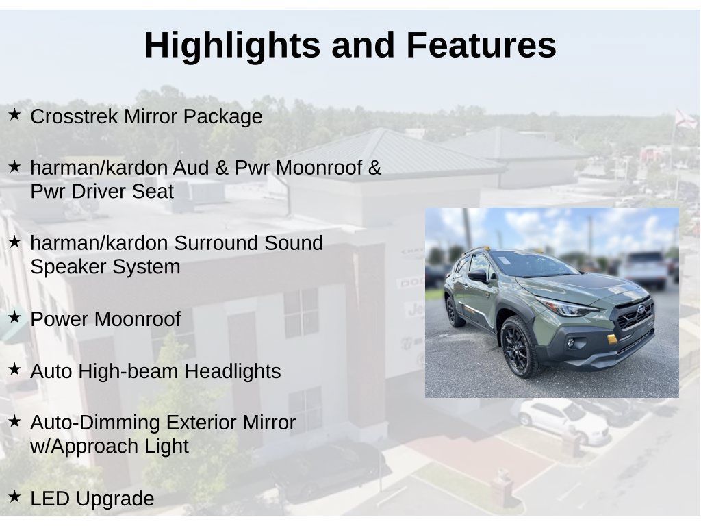 Used 2024 Subaru Crosstrek 2.5i Wilderness w/ Crosstrek Mirror Package AWD/4WD image 5