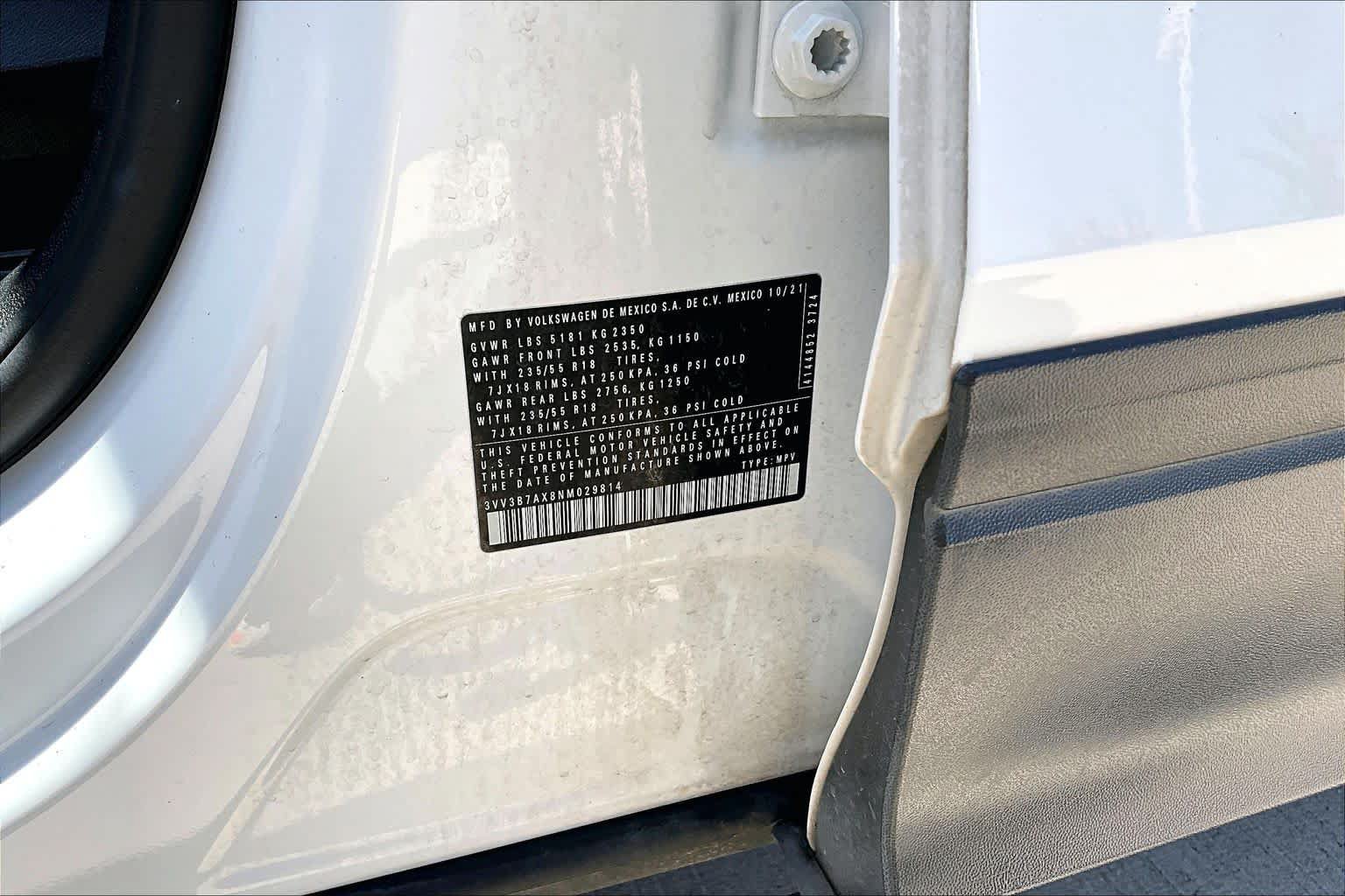 Used 2022 Volkswagen Tiguan SE FWD image 61