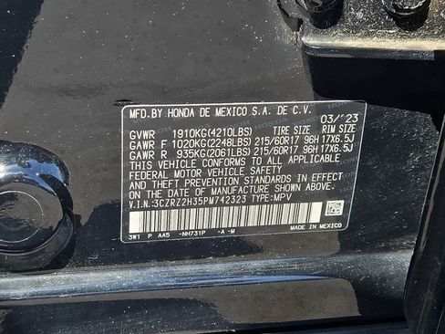 Certified 2023 Honda HR-V LX image 29