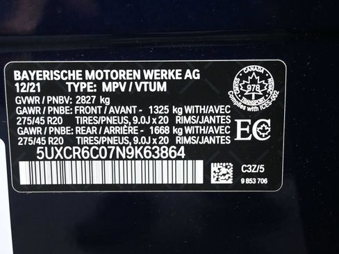 Used 2022 BMW X5 xDrive40i AWD/4WD image 10