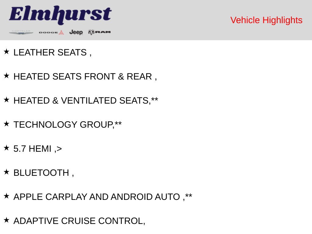 Certified 2023 Jeep Grand Cherokee L Summit w/ Advanced Protech Group IV AWD/4WD image 10