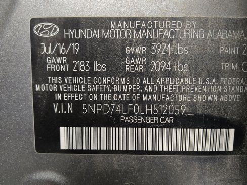 Used 2020 Hyundai Elantra SE w/ Cargo Package (C1) FWD image 33