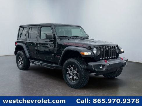 Used 2022 Jeep Wrangler Unlimited Rubicon AWD/4WD image 1