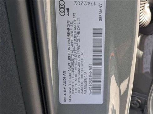 Used 2025 Audi A5 2.0T Premium Plus w/ Premium Plus AWD/4WD image 20