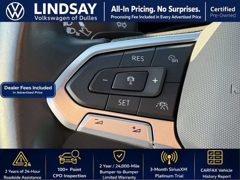 Certified 2024 Volkswagen Atlas Cross Sport SEL R-Line AWD/4WD image 23