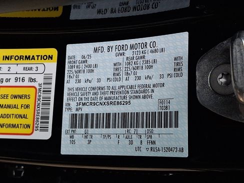 Used 2025 Ford Bronco Sport Outer Banks w/ Outer Banks Tech Package+ image 28