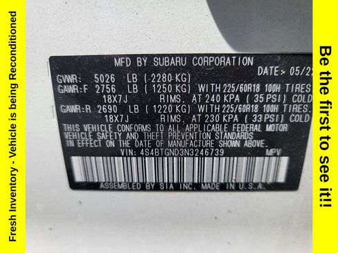 Used 2022 Subaru Outback Limited XT AWD/4WD image 29