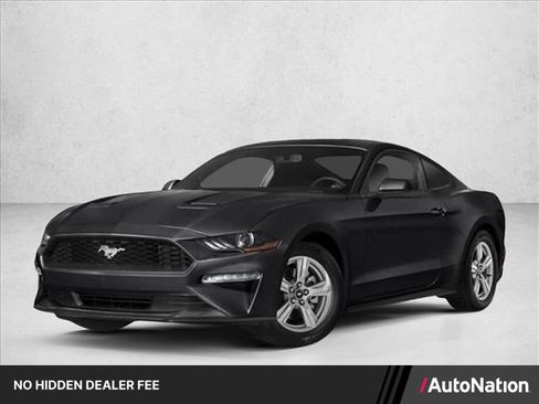Used 2019 Ford Mustang Premium w/ Wheel & Stripe Package RWD image 1