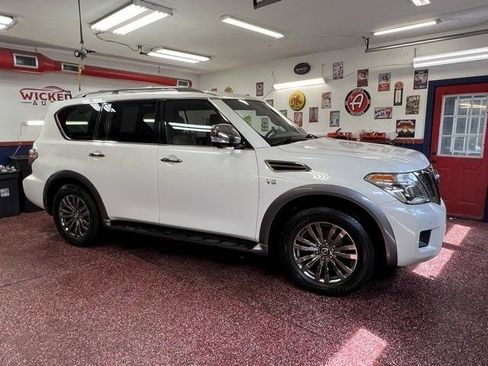 Used 2018 Nissan Armada Platinum w/ Captain Seat Package AWD/4WD image 4