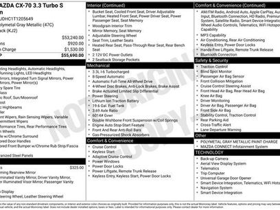 New 2026 MAZDA CX-70 3.3 Turbo S w/ Premium Package