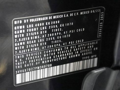 Used 2023 Volkswagen Taos SE AWD/4WD image 49