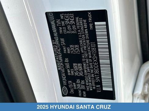 Used 2025 Hyundai Santa Cruz SEL AWD/4WD image 31