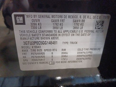 Used 2016 GMC Sierra 1500 Denali w/ Enhanced Driver Alert Package image 26