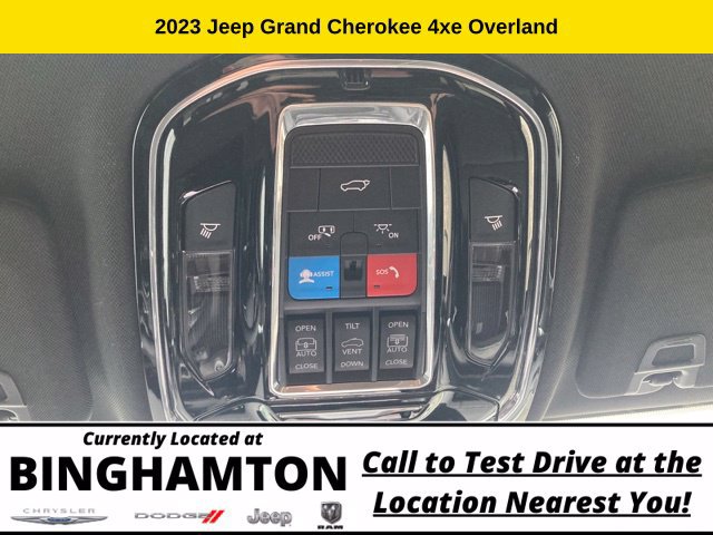 New 2023 Jeep Grand Cherokee Overland w/ Luxury Tech Group IV AWD/4WD image 15