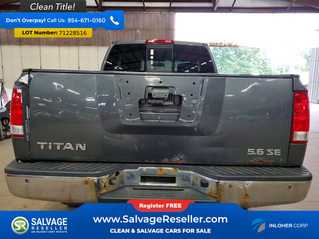 Used 2010 Nissan Titan SE w/ SE Value Truck Pkg AWD/4WD image 8