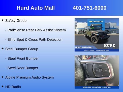 Used 2020 Jeep Wrangler Unlimited Rubicon w/ Quick Order Package 28Y Recon image 36