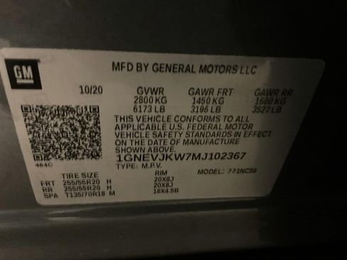 Used 2021 Chevrolet Traverse RS w/ LPO, Floor Liner Package image 36