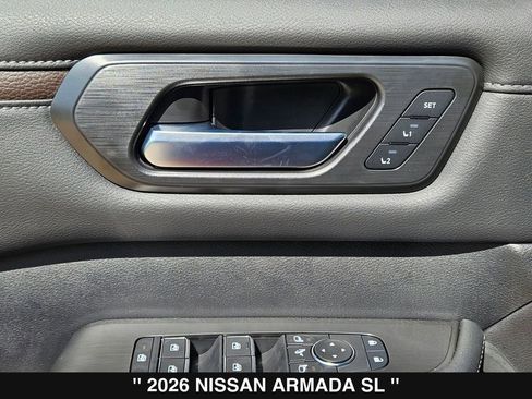 New 2026 Nissan Armada SL w/ Captain's Chari Seat Package AWD/4WD image 15