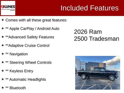 New 2026 RAM 2500 Tradesman image 4