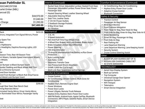Certified 2024 Nissan Pathfinder SL image 46