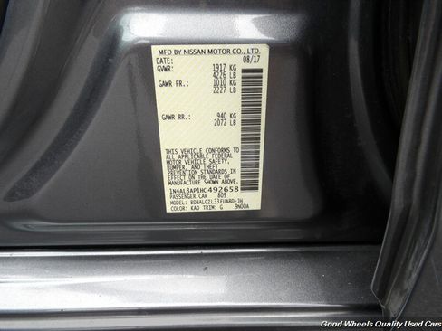 Used 2017 Nissan Altima 2.5 S w/ Power Driver Seat Package FWD image 23