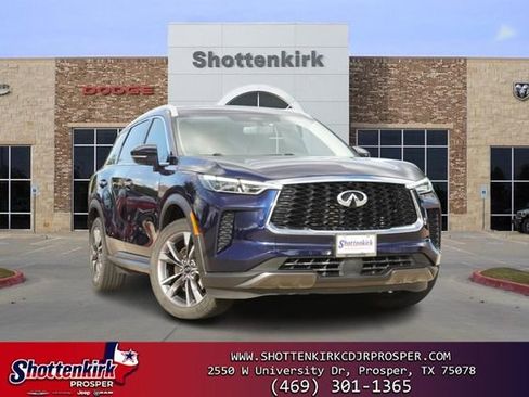 Used 2022 INFINITI QX60 Luxe w/ Cargo Package FWD image 1
