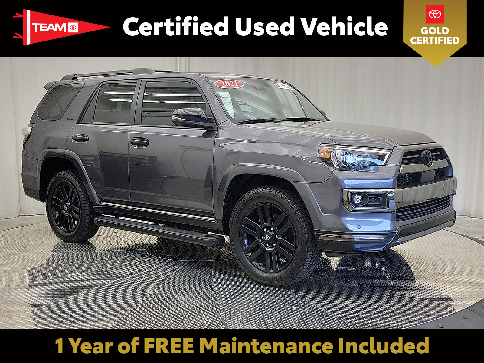 Used 2021 Toyota 4Runner Nightshade AWD/4WD image 1