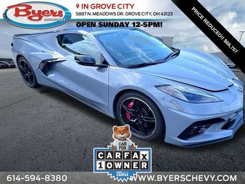 Used 2024 Chevrolet Corvette Stingray Coupe w/ Z51 Performance Package RWD image 1