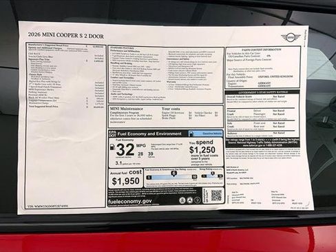 Used 2026 MINI Cooper S image 12