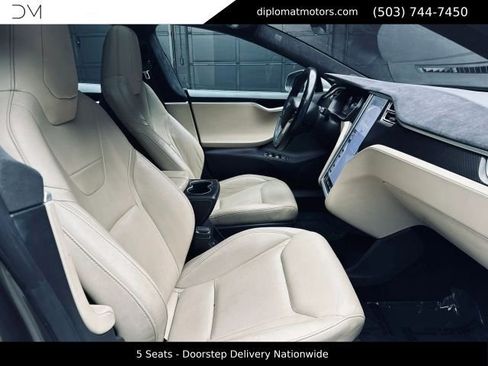 Used 2015 Tesla Model S 70D AWD/4WD image 19