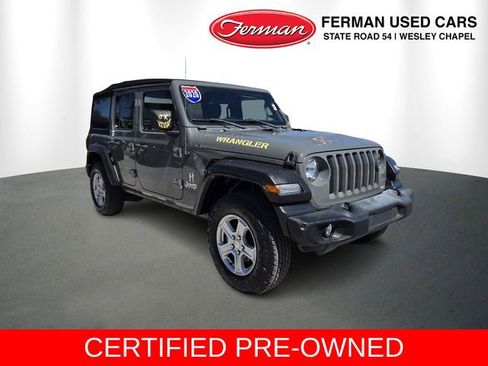 Certified 2020 Jeep Wrangler Unlimited Sport S image 1