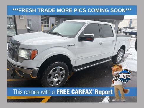 Used 2012 Ford F150 Lariat w/ Lariat Chrome Pkg image 1