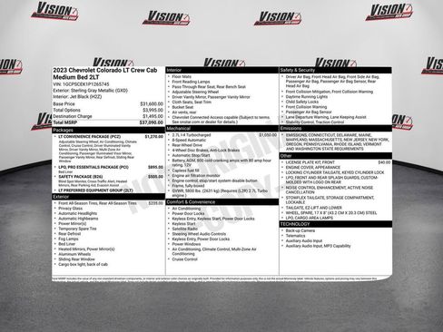 Used 2023 Chevrolet Colorado LT w/ LT Convenience Package image 39