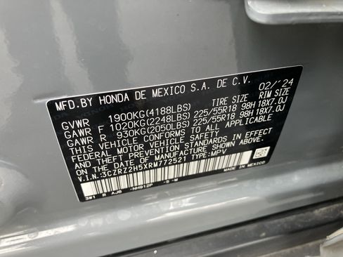 Used 2024 Honda HR-V Sport image 34