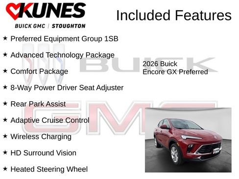 New 2026 Buick Encore GX Preferred w/ Advanced Technology Package AWD/4WD image 2