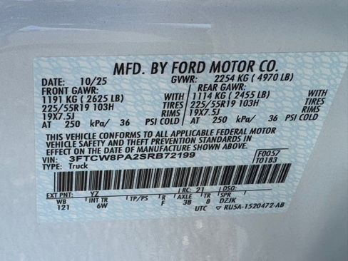 New 2025 Ford Maverick Lobo image 48