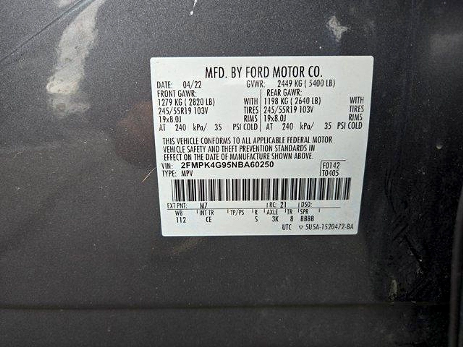 Used 2022 Ford Edge SE w/ Black Appearance Package AWD/4WD image 27