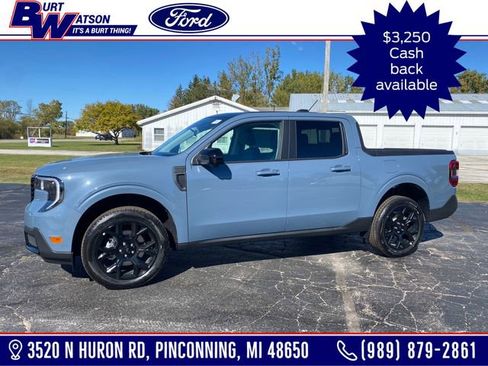 New 2025 Ford Maverick Lariat w/ Black Appearance Package image 1