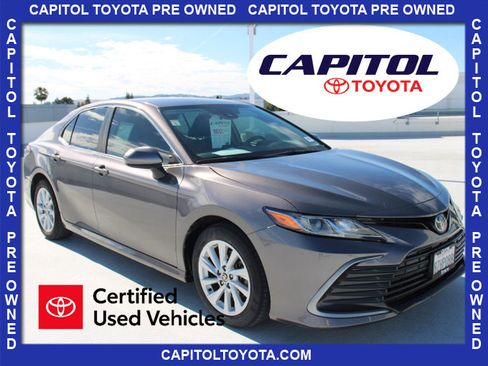 Certified 2022 Toyota Camry LE FWD image 1