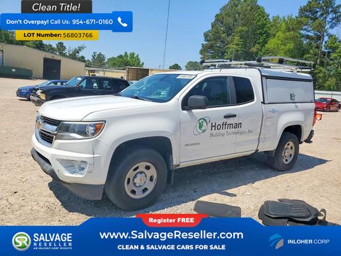 Used 2018 Chevrolet Colorado W/T w/ WT Convenience Package RWD image 1
