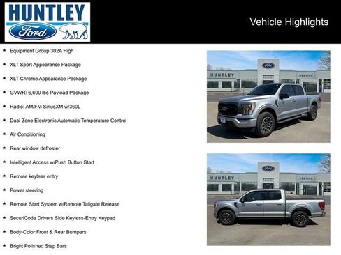 Used 2022 Ford F150 XLT w/ Equipment Group 302A High image 2