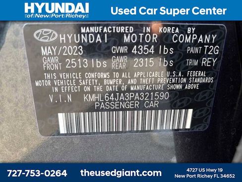 Used 2023 Hyundai Sonata SEL w/ Cargo Package image 12